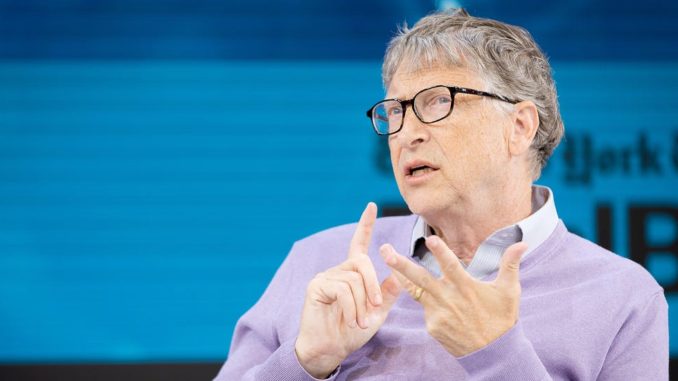 Bill Gates has invested millions of dollars in technology that embeds a "vaccination record" under the skin to allow health providers in developing countries keep track of a child’s vaccinations.