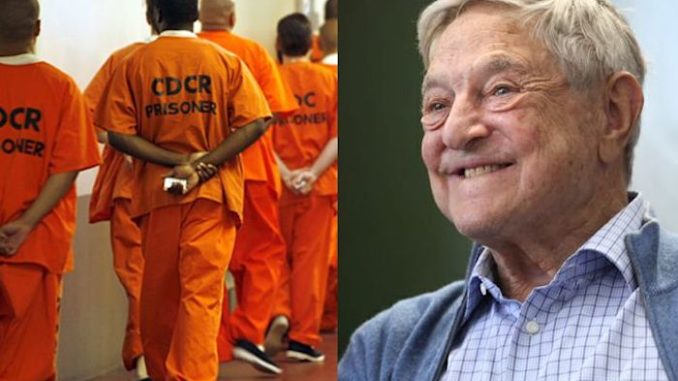 A George Soros-funded organization has assisted a number of felons, including a pedophile and a child molester, to walk free from jail to protect them from catching the coronavirus.