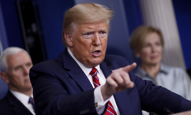 President Trump orders mainstream media to halt their fake news output until the coronavirus pandemic ends