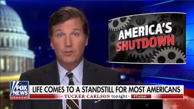 Tucker Carlson slams US lockdown as most expensive experiment in human history