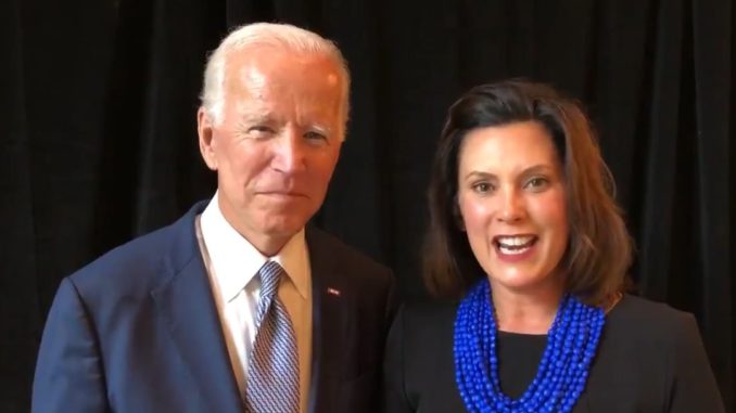 Gov. Whitmer sought Biden's counsel on coronavirus response