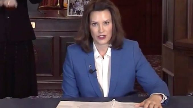 Democrat Gov. Gretchen Whitmer says abortion during coronavirus outbreak is life sustaining