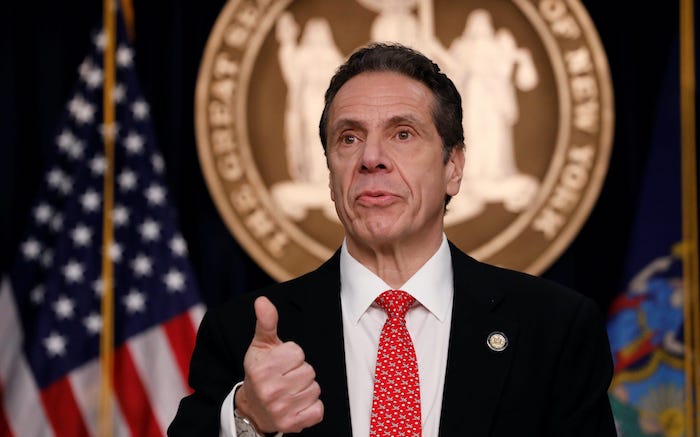 Gov. Andrew Cuomo threatens to sue government if they put New Yorkers in danger