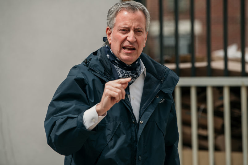 Bill de Blasio is surprised to learn that the prisoners he set free are committing crimes