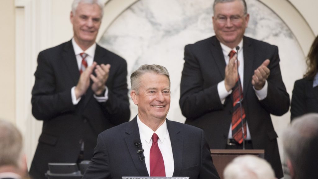 Idaho Republican Gov. Brad Little signed legislation Monday that made the state the first in the union to ban transgender athletes from girl's and women’s sports and athletic events— and liberals across the nation are melting down about the "travesty", with ACLU even vowing to see Gov. Little in court.