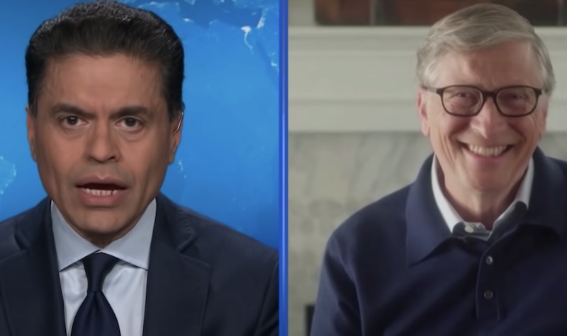 Microsoft founder and self-styled savior of the world Bill Gates couldn't suppress a huge smirk when a CNN anchor said people will be surprised at how badly the US economy will crash and burn in the wake of the coronavirus pandemic.