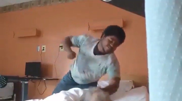 Boxer who beat elderly veteran to a bloody pulp was moved to nursing home after being diagnosed with coronavirus