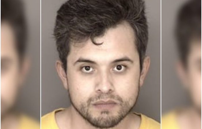 California man arrested by police for choking a young child just minutes after being released from jail