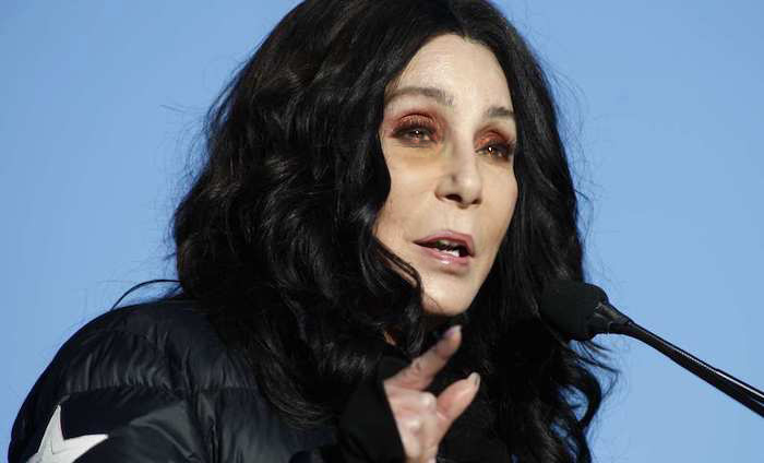 Cher calls for orange-faced miscreant President Trump to be criminally charged
