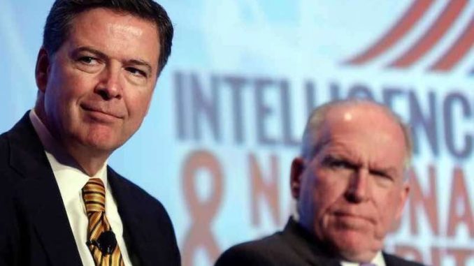 Former CIA officials says Brennan and Comey should receive the death penalty