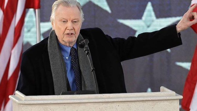 Actor Jon Voight praises President Trump for taking on evil forces