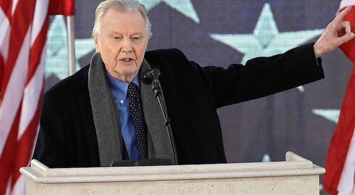 Actor Jon Voight praises President Trump for taking on evil forces