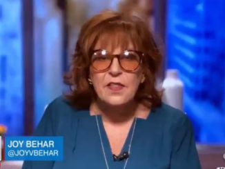 Joy Behar vows not to leave her house until Trump is out of office
