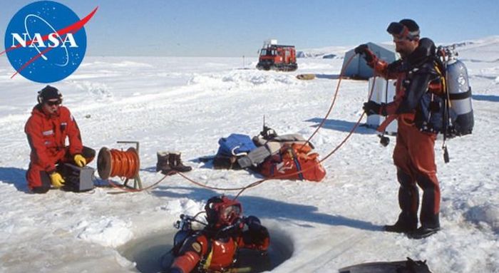 NASA scientists working on an experiment in Antarctica may have detected evidence of a "parallel universe" where "time runs backwards" and "the rules of physics are the opposite of our own."