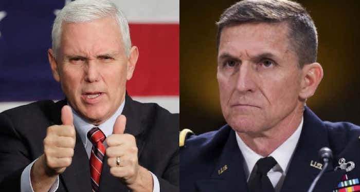During a recent interview Vice President Mike Pence says he would welcome former National Security Advisor Mike Flynn back into the administration.