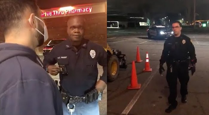 A pedophile hunter was arrested and charged with "obstructing justice" after catching a man who was trying to meet a 13-year old girl for sex.