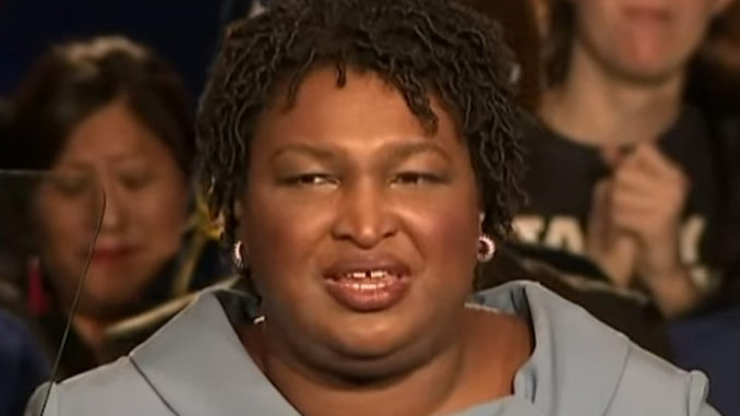 Stacey Abrams, who urged lawmakers to "jerry-rig the system and go around the Constitution" during an appearance on The View, is now pushing for mail-in voting, claiming voter fraud is "mythological."