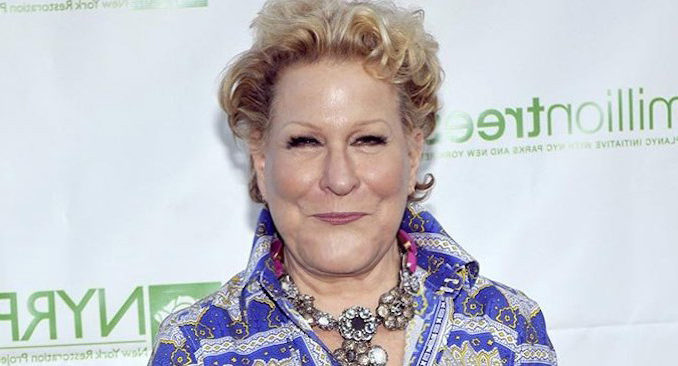 Bette Midler blasts 'fascist' Trump for shaming America