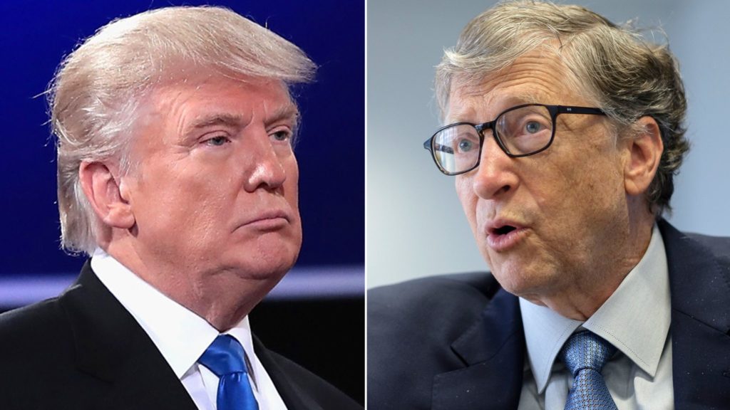 Trump Bill Gates
