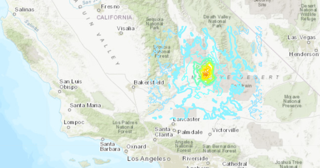 Califronia earthquake