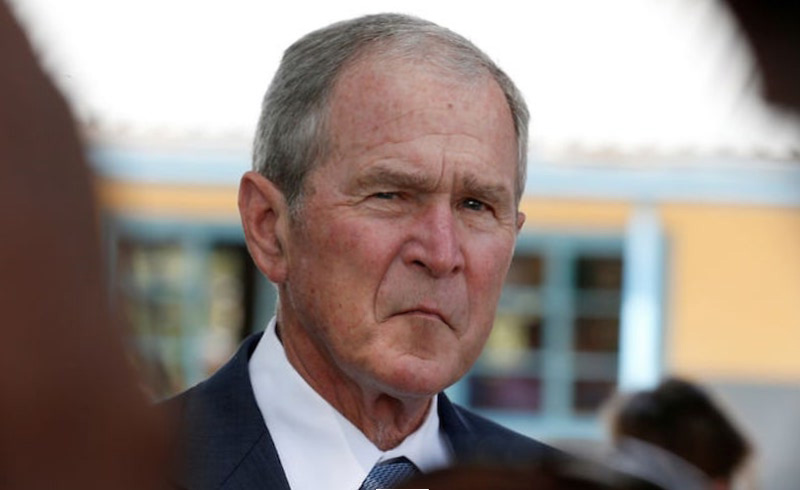 George W Bush says he will not be supporting Trump's re-election