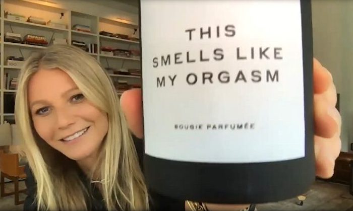 Gwyneth Paltrow unveils expensive 'this smells like my orgasm' candle