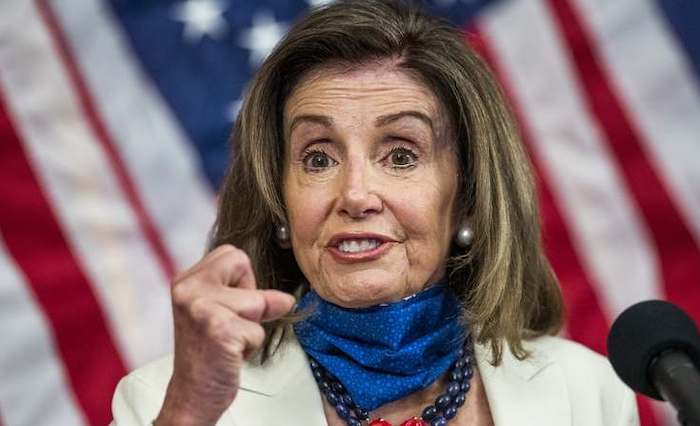 Nancy Pelosi revives Russia hoax and says Russians must have dirt on Trump