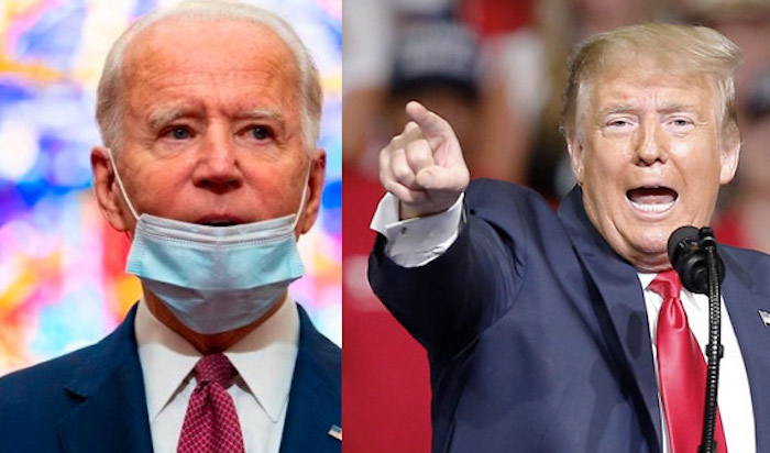 President Trump declares that racial justice begins with Joe Biden's retirement