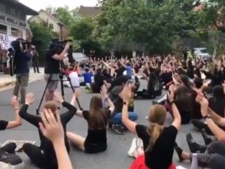 Thousands of white liberals beg in front of blacks for forgiveness