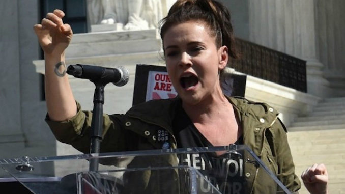 Alyssa Milano demands nationwide economic shutdown