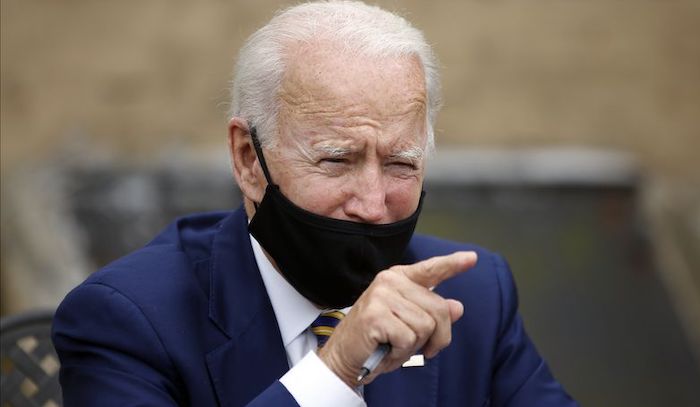 Candidate Joe Biden pressured to defund the U.S. military