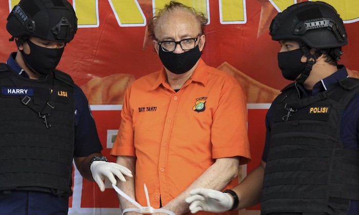 A Frenchman who was facing the death penalty by firing squad on charges of molesting more than 300 children has been found dead in his prison cell.