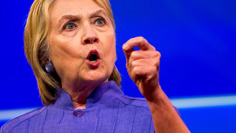 Hillary Clinton has ordered the United States to 'be ready' for President Donald Trump refusing to leave the White House if he loses in November's election amid a potential mail-in voting fraud scandal.