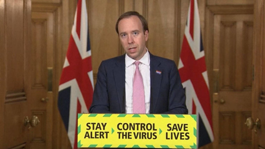 Matt Hancock Coronavirs