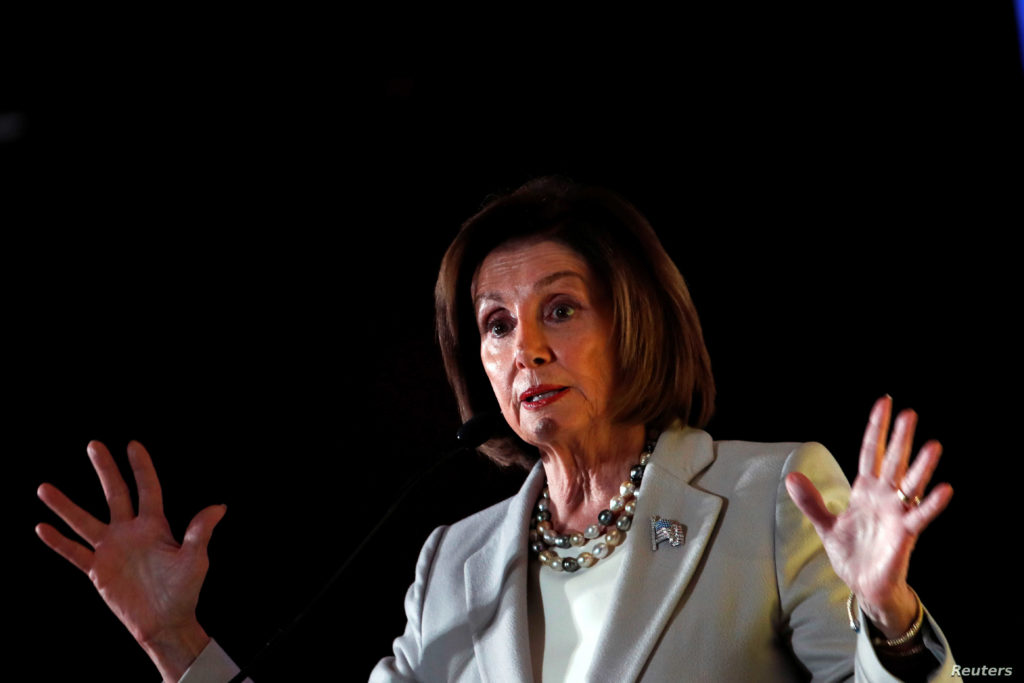 Nancy Pelosi vows to limit President's pardon power after Trump commutes Roger Stone's sentence