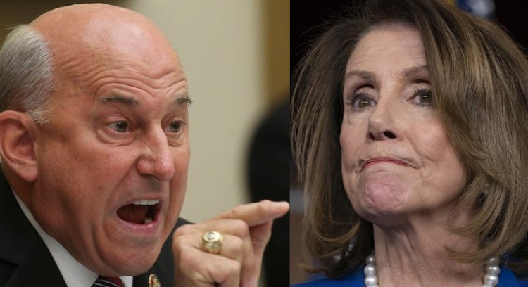 Rep. Louie Gohmert (R-TX) dropped a truth bomb on in the House yesterday, stunning Nancy Pelosi by urging Congress to ban the "loathsome and bigoted" Democrat Party with its shameful history of supporting slavery.
