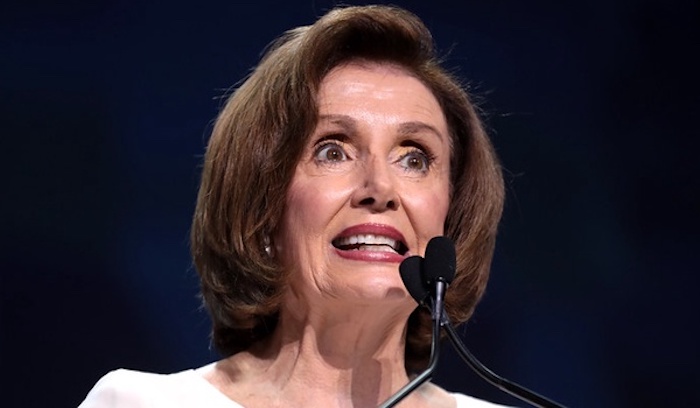 Nancy Pelosi says President Trump is a hoax