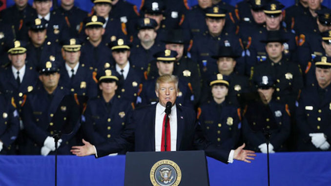 The National Association of Police Organizations endorses Trump for president