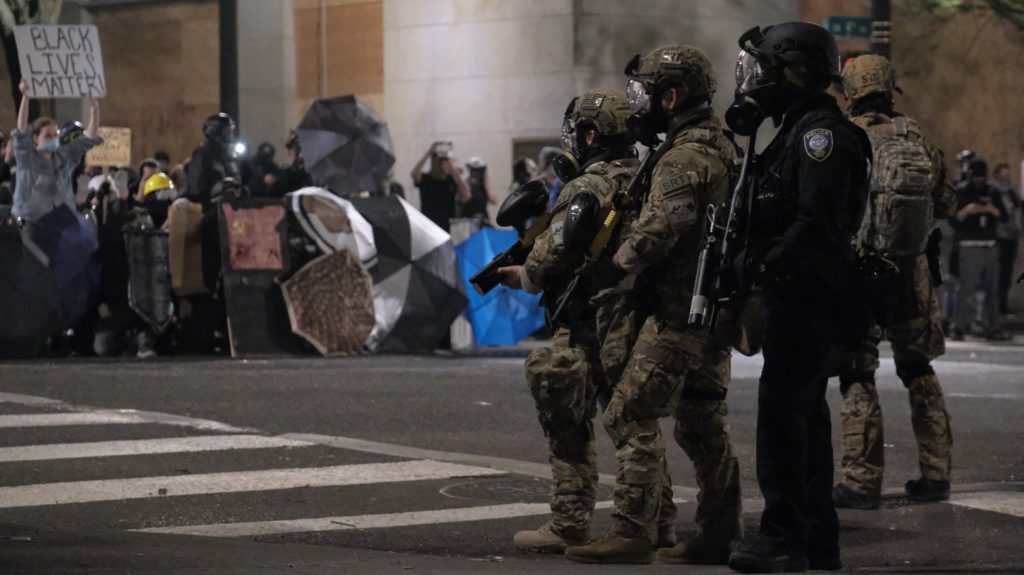 Trump sends federal troops