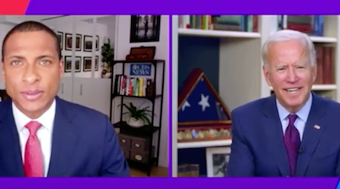 Joe Biden snaps at black reporter, asks him if he's a junkie