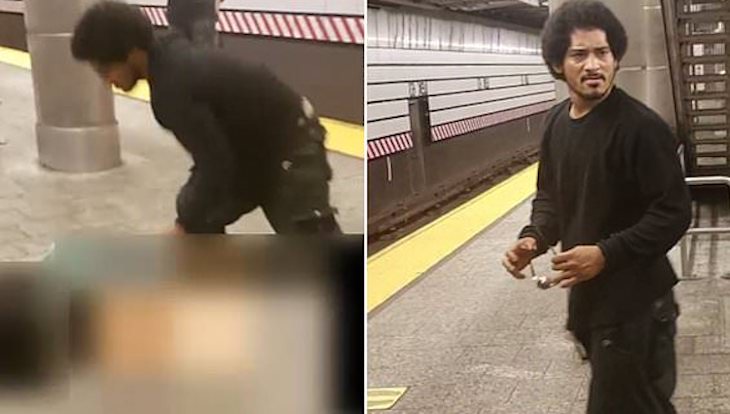 Man filmed at Manhattan subway raping woman at 11am in the morning as she screams and bystanders beg him to stop