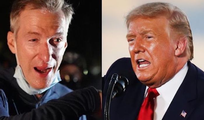 President Trump shares message slamming Portland mayor Ted Wheeler as a 'useless idiot'