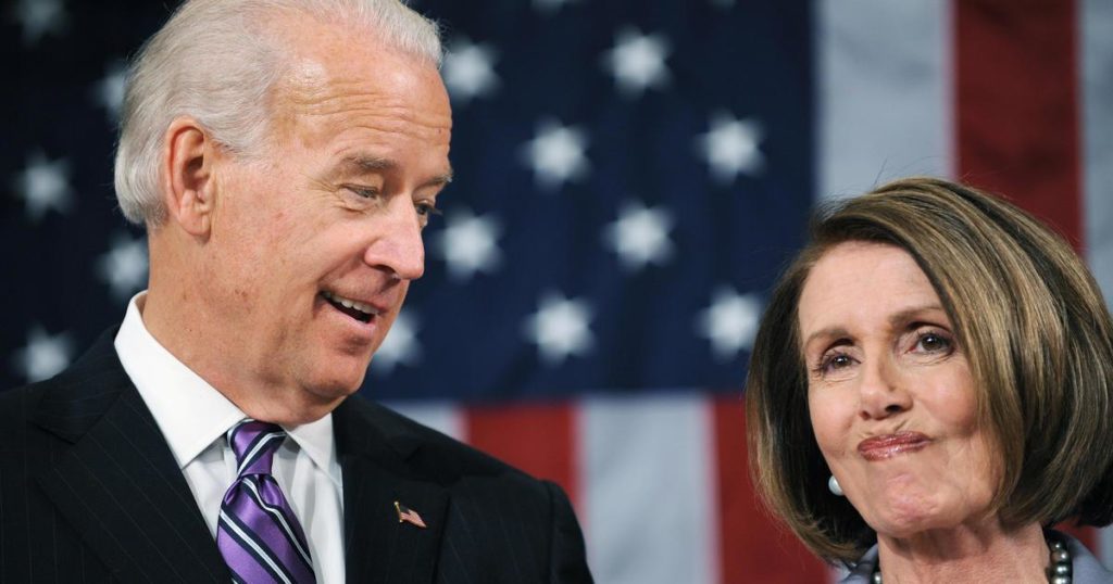 Pelosi with Biden