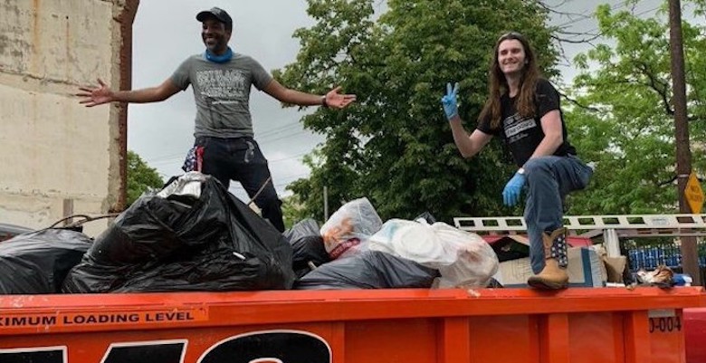 Black Voices For Trump patriots are traveling to Wisconsin to lend a helping hand to local communities as they recover from the recent Black Lives Matter riots that devastated parts of the city including the black business district.