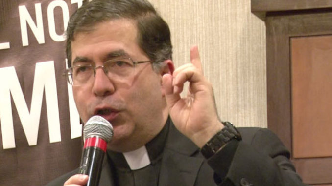 Top Catholic priest warns Democratic Party is allied with evil