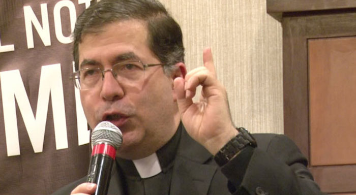 Top Catholic priest warns Democratic Party is allied with evil