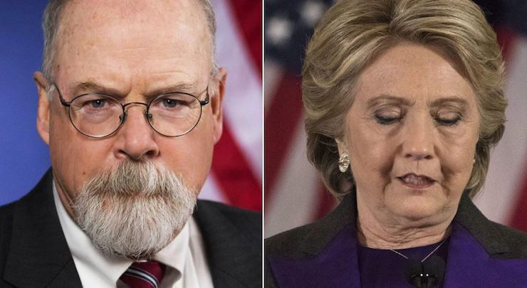 The Clinton Foundation under criminal investigation by US Attorney John Durham