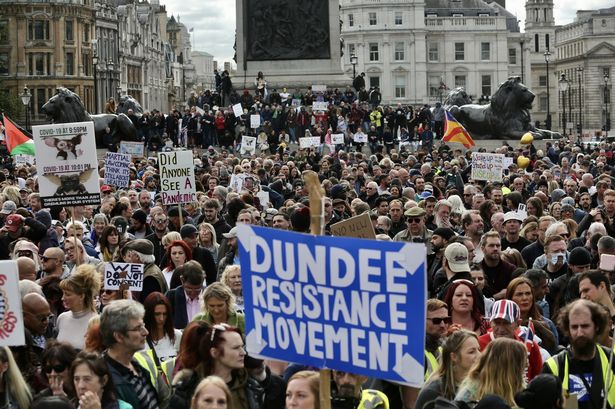 London protest