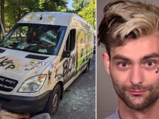 A Black Lives Matter rioter who was arrested in Washington DC on Saturday has also been distributing food, water and medical supplies to rioters in cities across the country in recent months, according to police, as they revealed they are looking into whether radical agitators and groups are being funded to travel to hotspots.