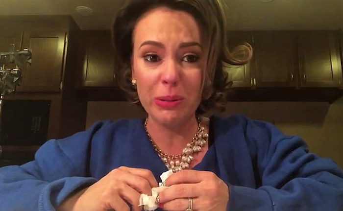 Alyssa Milano claims you cannot support the U.S. if you support Trump
